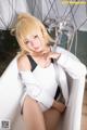 Coser@神楽坂真冬 Vol.007: 白贞德 (Fate Grand Order) (150 photos) P61 No.f85dee Image No. 183