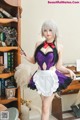 Coser @ 蜜汁 猫 裘 Vol.046: 贞德 女仆 (40 photos) P5 No.a8a17e