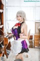 Coser @ 蜜汁 猫 裘 Vol.046: 贞德 女仆 (40 photos) P16 No.6ee9ee Image No. 49