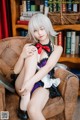 Coser @ 蜜汁 猫 裘 Vol.046: 贞德 女仆 (40 photos) P3 No.e706b0 Image No. 75