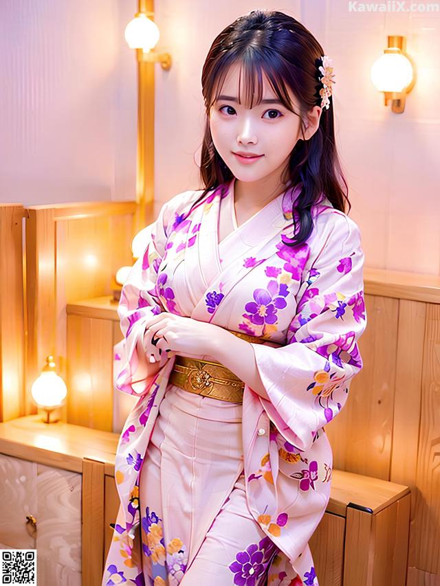 三菱爱 - 和服诱惑之樱花下の秘密 Set 2 20230606 Part 29